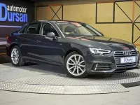 Usado Audi A4 S-Line 150 CV (110 kW) 2018 Gris Familiar
