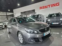 Usado Peugeot 308 Style 131 CV (96 kW) 2019 Gris Utilitario