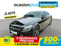 Usado Mercedes C300 245 CV (180 kW) 2018 Negro Coupe
