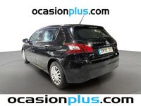 Usado Peugeot 308 Access 100 CV (73 kW) 2016 Negro Utilitario
