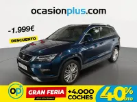 Usado Seat Ateca 4Drive 190 CV (139 kW) 2018 Azul SUV