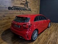 Usado Mercedes A200 AMG line 136 CV (100 kW) 2016 Rojo Berlina