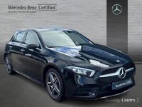 Usado Mercedes A250 AMG line 160 CV (117 kW) 2021 Nachtschwarz  unilack