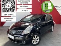 Begagnad Nissan Note Tekna 110 HK (80 kW) 2007 Svart Minibuss