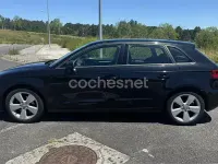 Usado Audi A3 Ambition 110 CV (80 kW) 2015 Negro Berlina