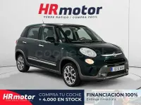 Usado Fiat 500L Trekking 85 CV (62 kW) 2014 Verde Monovolumen