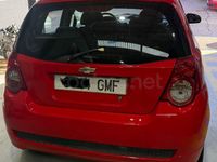 Usado Chevrolet Aveo LS 84 CV (61 kW) 2009 Rojo Berlina