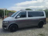 Usado VW Caravelle Comfortline 150 CV (110 kW) 2016 Gris / plata Van