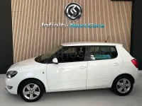 Usado Skoda Fabia 69 CV (50 kW) 2013 Blanco Berlina