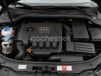 Usado Audi A3 105 CV (77 kW) 2009 Negro Utilitario