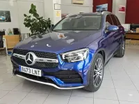 Usado Mercedes GLC220 170 CV (125 kW) 2021 Azul SUV