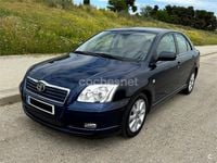 Usado Toyota Avensis Sol 129 CV (94 kW) 2004 Azul Berlina