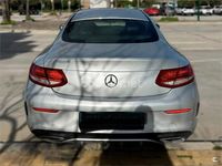Usado Mercedes C220 AMG line 170 CV (125 kW) 2017 Gris / plata Coupe