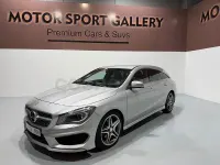 Usado Mercedes CLA200 Shooting Brake 136 CV (100 kW) 2017 Gris / plata Familiar