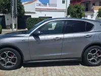Usado Alfa Romeo Stelvio Super 190 CV (139 kW) 2022 Gris / plata SUV