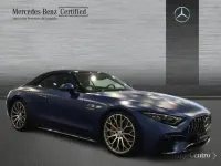 Usado Mercedes SL63 AMG AMG 585 CV (430 kW) 2024 Pintura magno manufaktur manufaktur azul espectral magno Descapotable