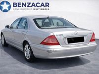 Usado Mercedes S320 197 CV (144 kW) 2001 Gris / plata Berlina