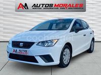Usado Seat Ibiza Reference 95 CV (69 kW) 2019 Blanco Berlina