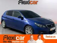 Usado Peugeot 308 130 CV (95 kW) 2019 Azul Berlina
