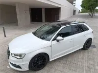 Usado Audi A3 S-Line 110 CV (80 kW) 2015 Blanco Berlina
