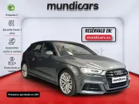 Usado Audi A3 S-Line 116 CV (85 kW) 2018 Gris Berlina