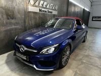 Usado Mercedes C220 194 CV (142 kW) 2018 Azul Descapotable