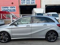 Usado Mercedes B200 136 CV (100 kW) 2018 Gris / plata Monovolumen