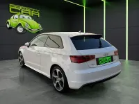 Usado Audi A3 S-Line 110 CV (80 kW) 2015 Blanco Berlina