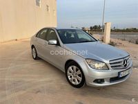 Usado Mercedes C200 136 CV (100 kW) 2011 Gris / plata Berlina