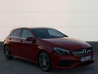 Usado Mercedes A220 AMG line 137 CV (100 kW) 2016 Rojo Berlina
