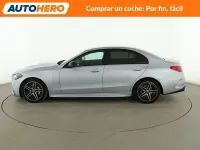 Usado Mercedes C220 AMG line 200 CV (147 kW) 2021 Gris Berlina