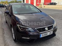 Usado Seat Leon FR 150 CV (110 kW) 2017 Negro Berlina