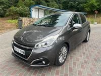 Usado Peugeot 208 Allure 82 CV (60 kW) 2018 Gris / plata Utilitario