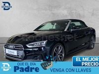 Usado Audi A5 Cabriolet S-Line 190 CV (139 kW) 2018 Negro Descapotable