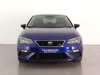 Usado Seat Leon FR 150 CV (110 kW) 2018 Azul Utilitario