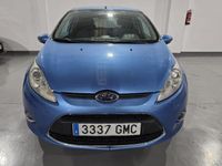 Usado Ford Fiesta Ghia 97 CV (71 kW) 2009 Azul Utilitario