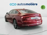 Usado Audi A5 Sportback S-Line 190 CV (139 kW) 2018 Rojo Utilitario