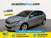 Usado Peugeot 308 Style 130 CV (95 kW) 2016 Gris