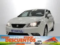 Usado Seat Ibiza Reference 90 CV (66 kW) 2013 Blanco Berlina