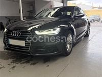 Usado Audi A6 S-Line 218 CV (160 kW) 2016 Negro Berlina
