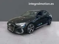 Usado Audi A3 Sportback S-Line 150 CV (110 kW) 2021 Negro Utilitario