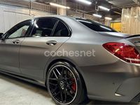 Usado Mercedes C63S AMG 510 CV (375 kW) 2017 Gris / plata Berlina