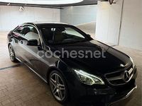 Usado Mercedes E200 184 CV (135 kW) 2013 Azul Coupe