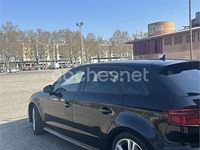 Usado Audi A3 S-Line 150 CV (110 kW) 2019 Negro Berlina
