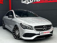 Usado Mercedes CLA220 AMG line 177 CV (130 kW) 2016 Gris / plata Berlina
