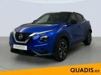 Usado Nissan Juke N-Connecta 114 CV (83 kW) 2025 Magnetic blue metalizado techo black SUV