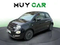 Usado Fiat 500 Lounge 69 CV (50 kW) 2017 Negro Utilitario