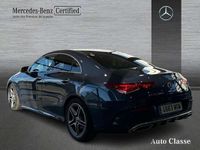 Usado Mercedes CLA200 AMG line 150 CV (110 kW) 2023 Azul Berlina