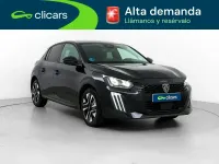Usado Peugeot 208 Allure 110 CV (80 kW) 2025 Negro Utilitario