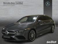 Usado Mercedes CLA200 Shooting Brake 150 CV (110 kW) 2022 Gris / plata Familiar
